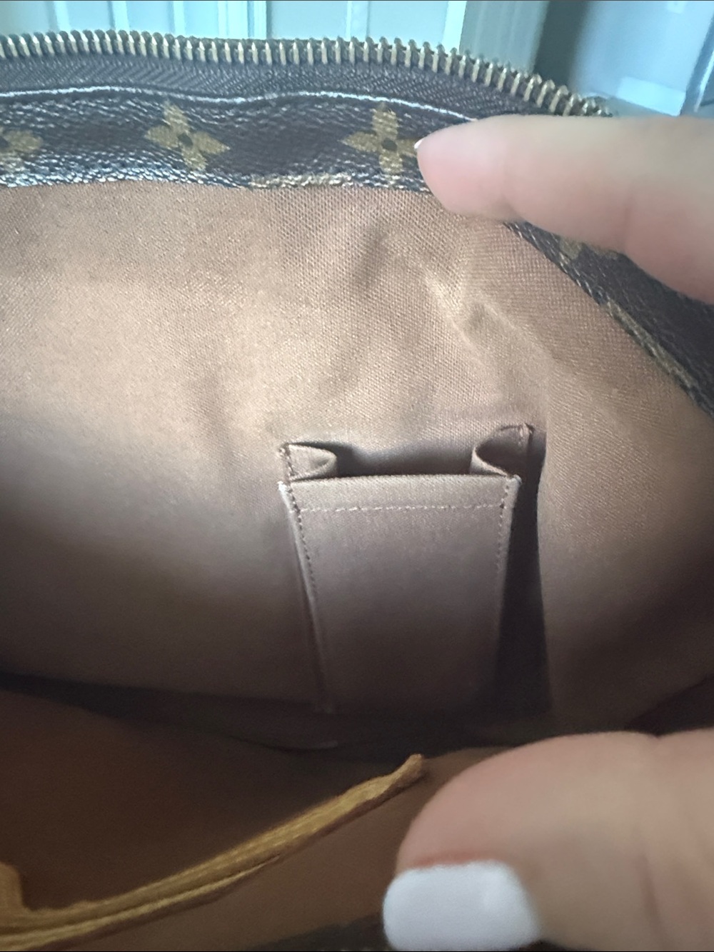 Louis Vuitton Brown Monogram Tote Bag - Picture 13 of 13